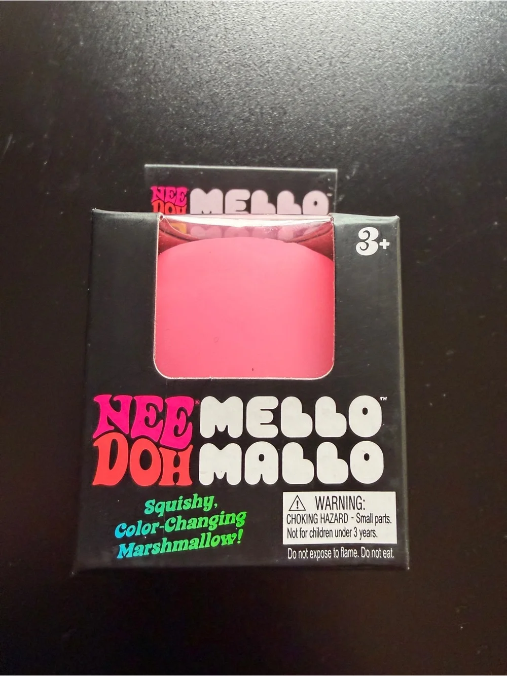 New Nee Doh Needoh Mello Mallo Color Change PINK Squishy Sensory Toy Schylling